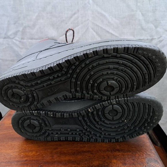%Nike Air Force 1 High Military Boot Shoes Men\'s 11 Cool Gray 537889-001 / A 35 main image 5